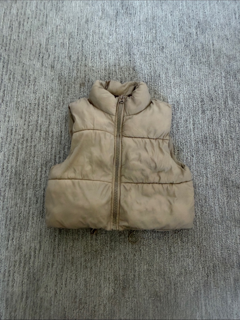 Amazon Kids Beige Puffer Vest